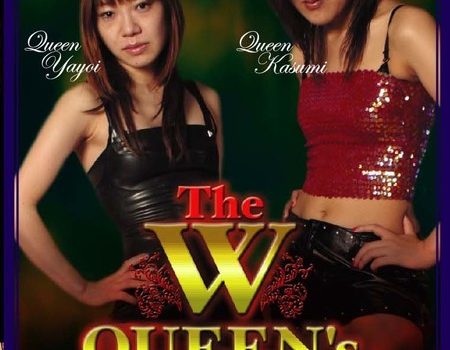 The W QUEEN's 絞め技！M男狂乱