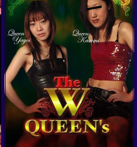 The W QUEEN's 絞め技！M男狂乱