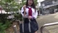 セーラー服熟女恥ずかしいパンツの染み　新川愛七